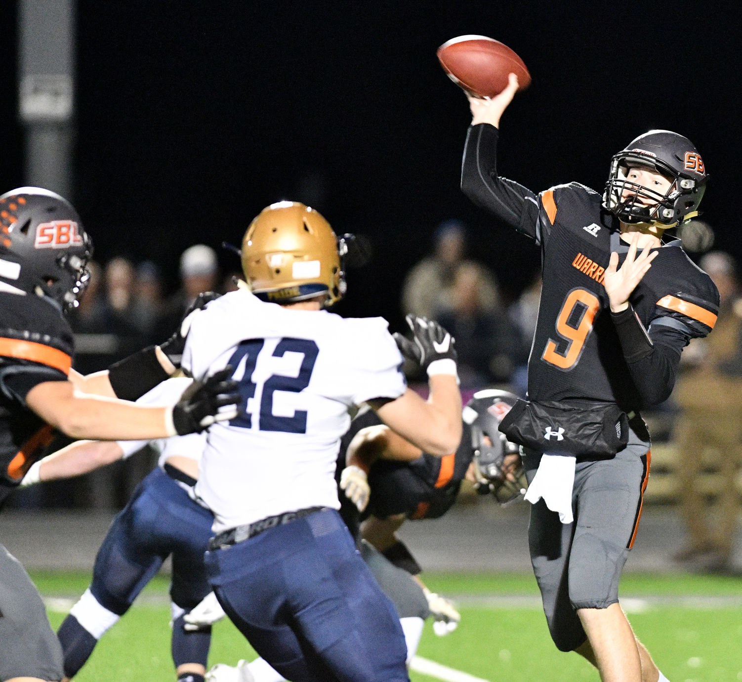 SB-L vs Heelan football